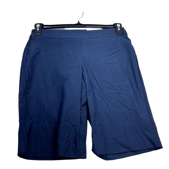 Charter Club Shorts Womens size Small Blue Stretch Pull on New - Picture 1 of 7